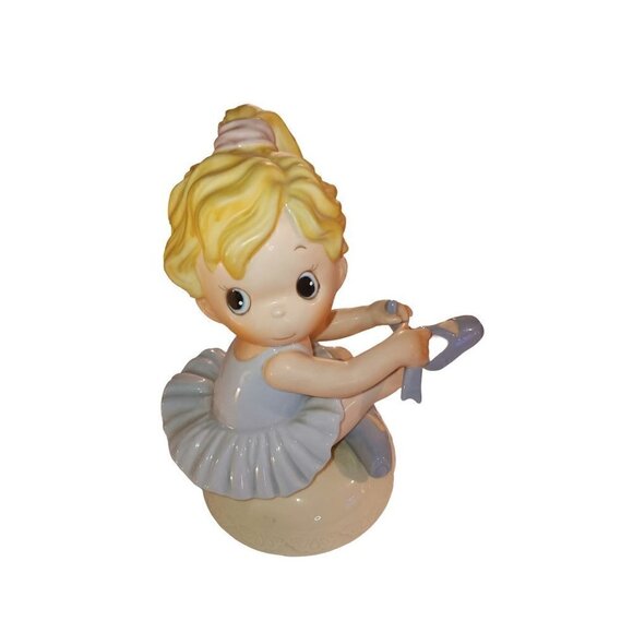 VINTAGE | Ballerina Porcelain | Blonde | CLASSIC TREASURES | Large Figurine - Picture 3 of 6